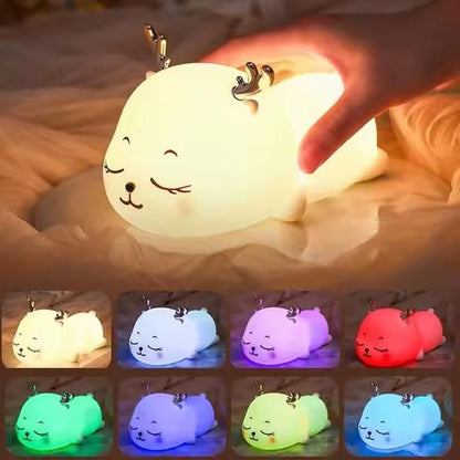 GlowDeer Dream Pro-Soft Silicone LED Night Light