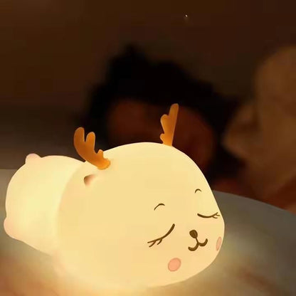 GlowDeer Dream Pro-Soft Silicone LED Night Light