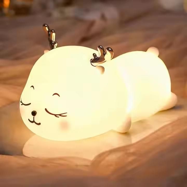 GlowDeer Dream Pro-Soft Silicone LED Night Light