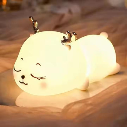 GlowDeer Dream Pro-Soft Silicone LED Night Light